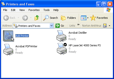 PostScript a Printer - Windows XP - Part 1