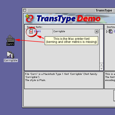 transtype 4 mac serial lookup