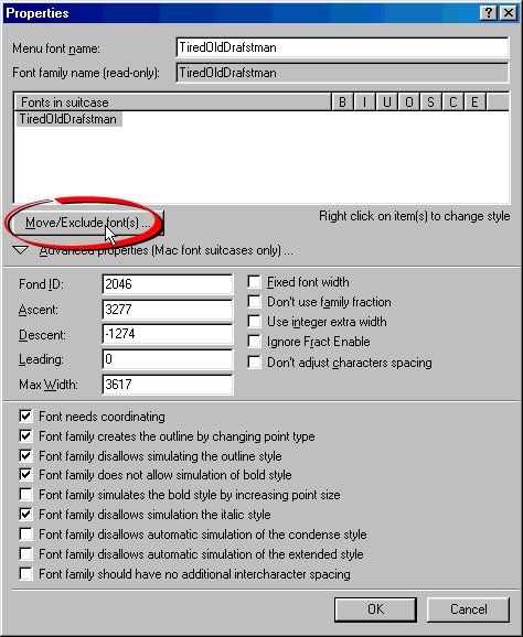 merge ttf with transtype